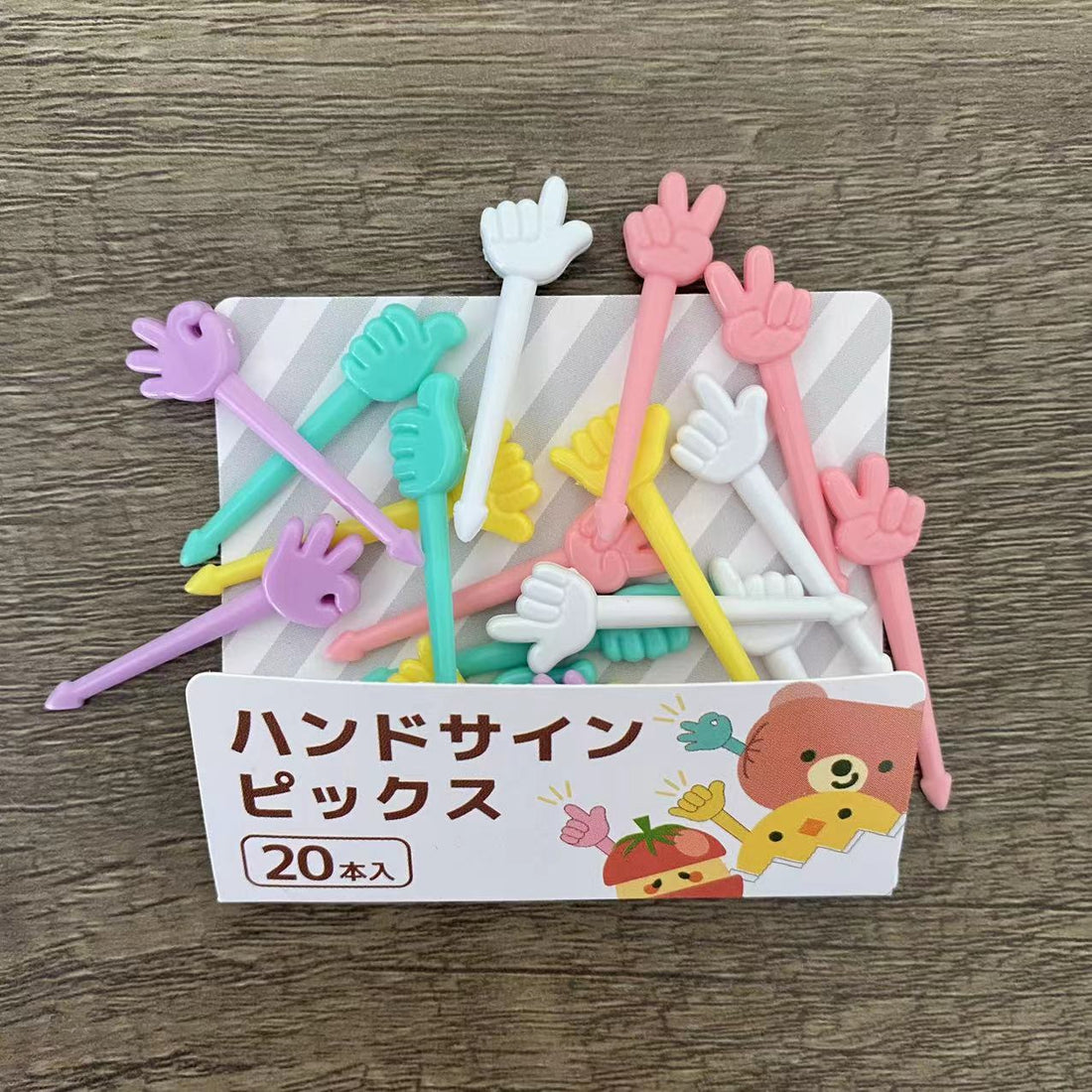 Palillos Manitas Pastel