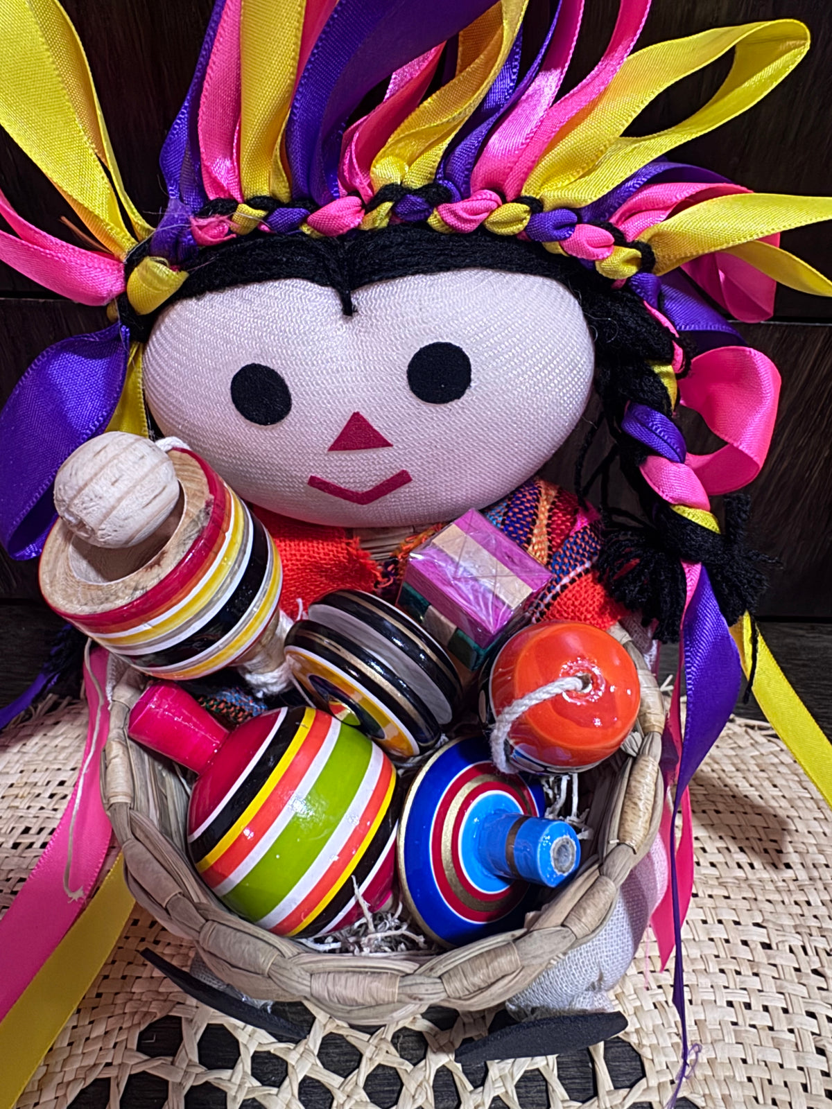 Juanito Canasta CACHITO de juguetes tradicionales