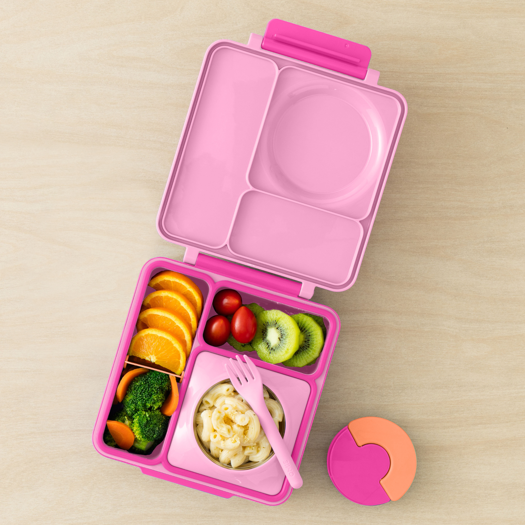 PREVENTA Lonchera Térmica Omiebox Bento Box con Aislamiento Térmico Rosa Pastel