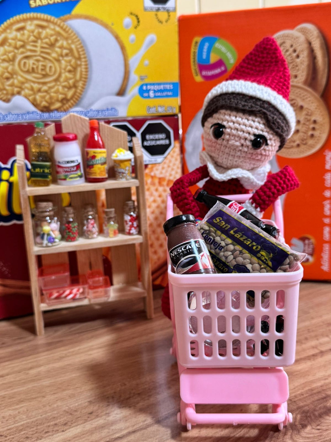 The Elf Hut Travesura Mini Supermarket Kit ELF-MART