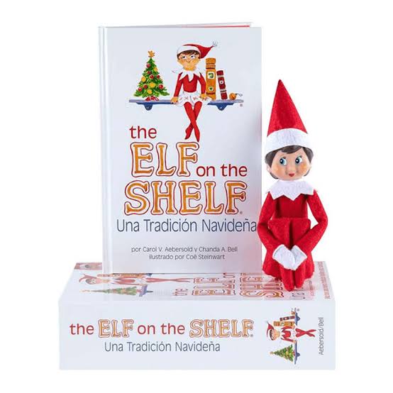NIÑA ELF ON THE SHELF LIBRO Y DUENDE ESPAÑOL