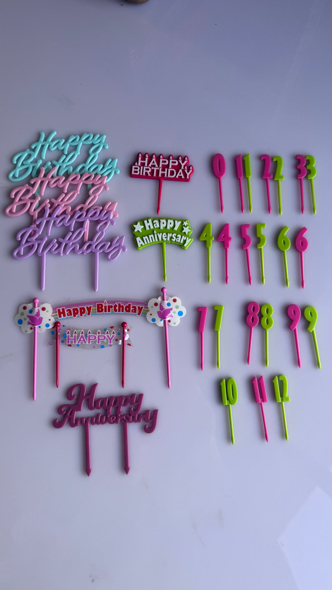 Happy Birthday Pack Mini Cake Topper