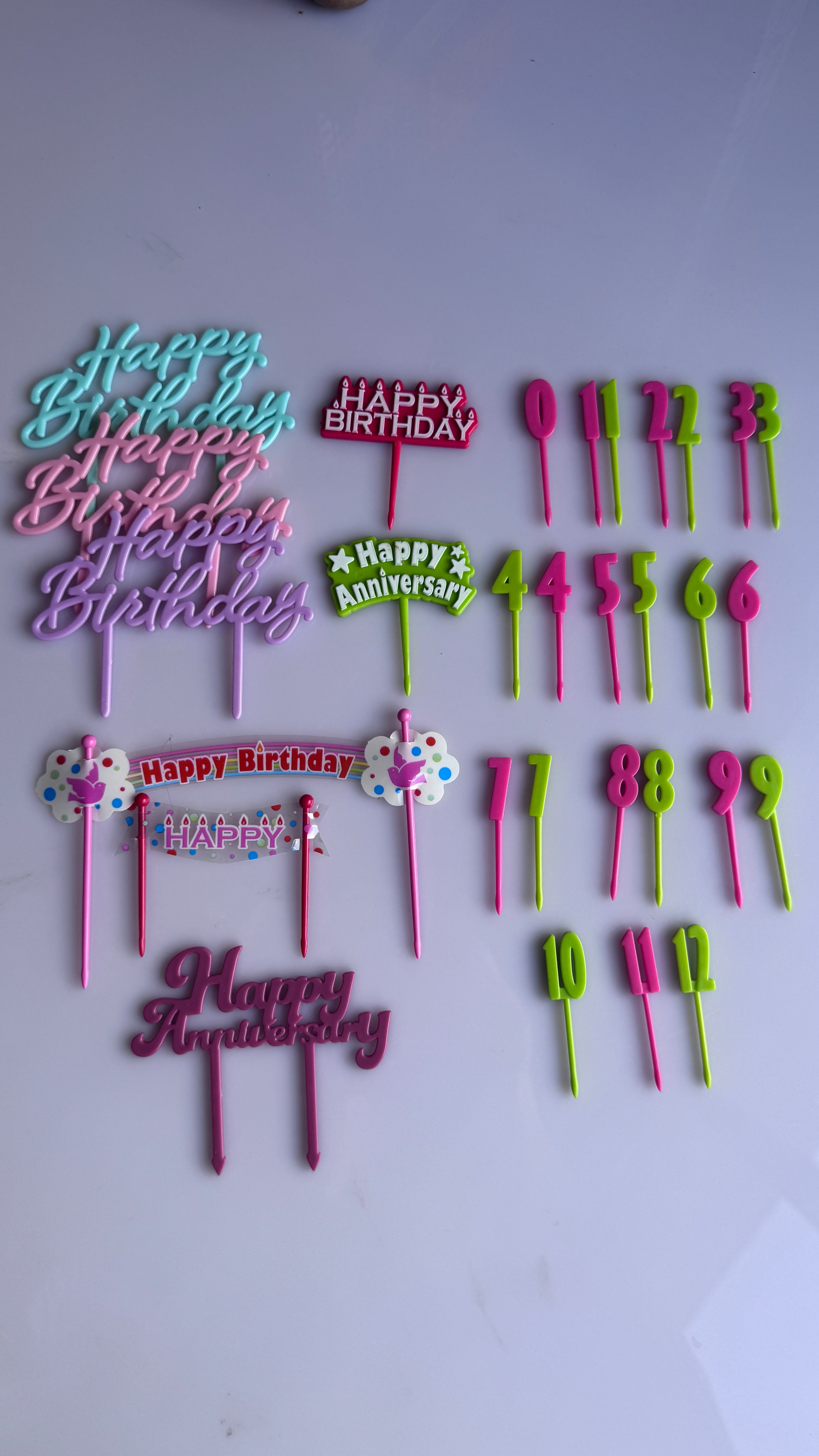 Happy Birthday Pack Mini Cake Topper