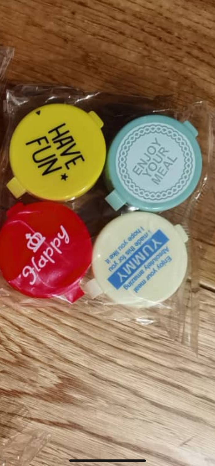 Mini contenedores Happy