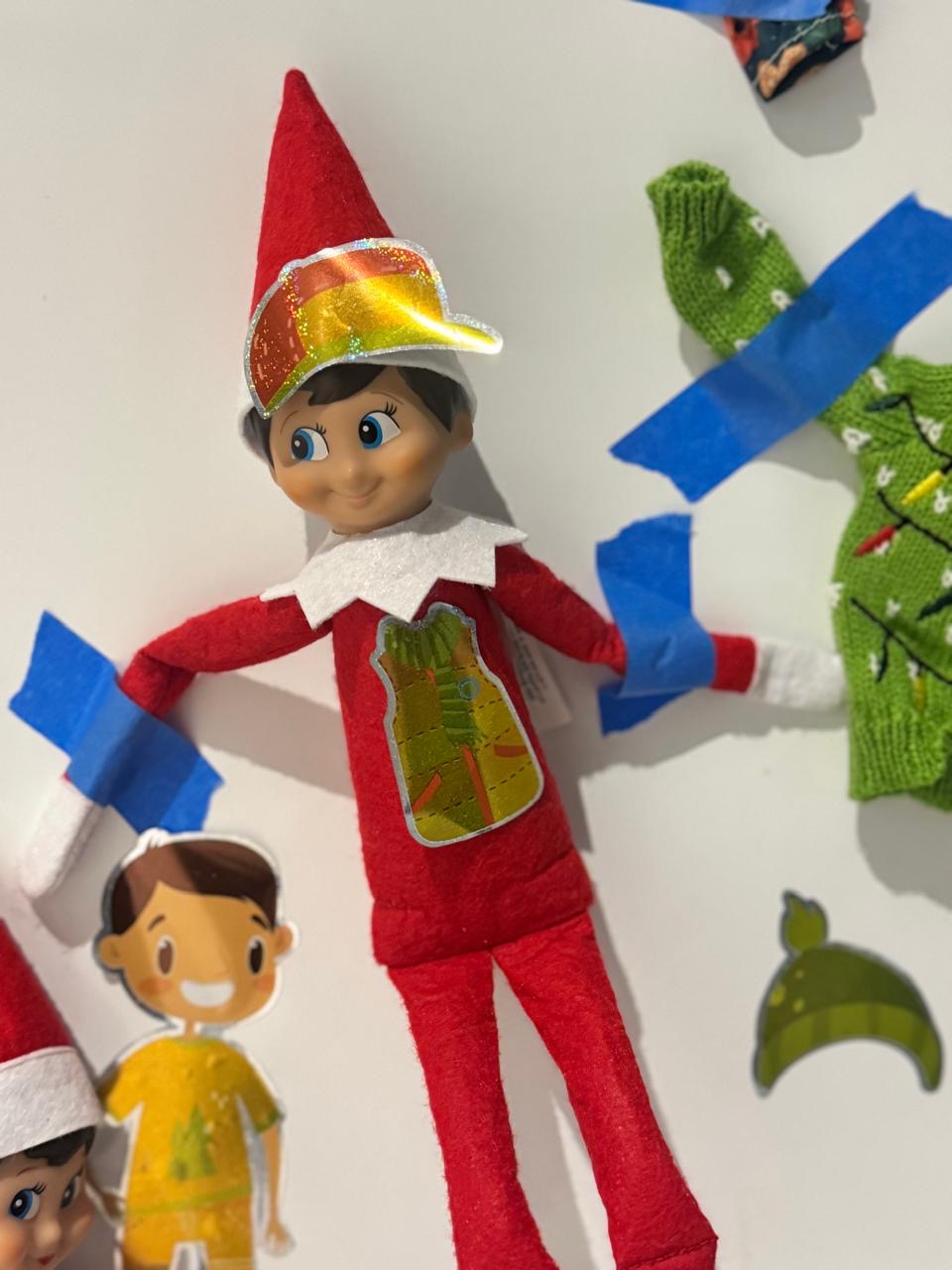 1411 NUEVO The Elf Hut Paquete Trouble Bundle 24 travesuras