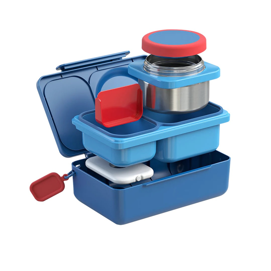 PREVENTA Lonchera Omiebox Up con Aislamiento Térmico Azul