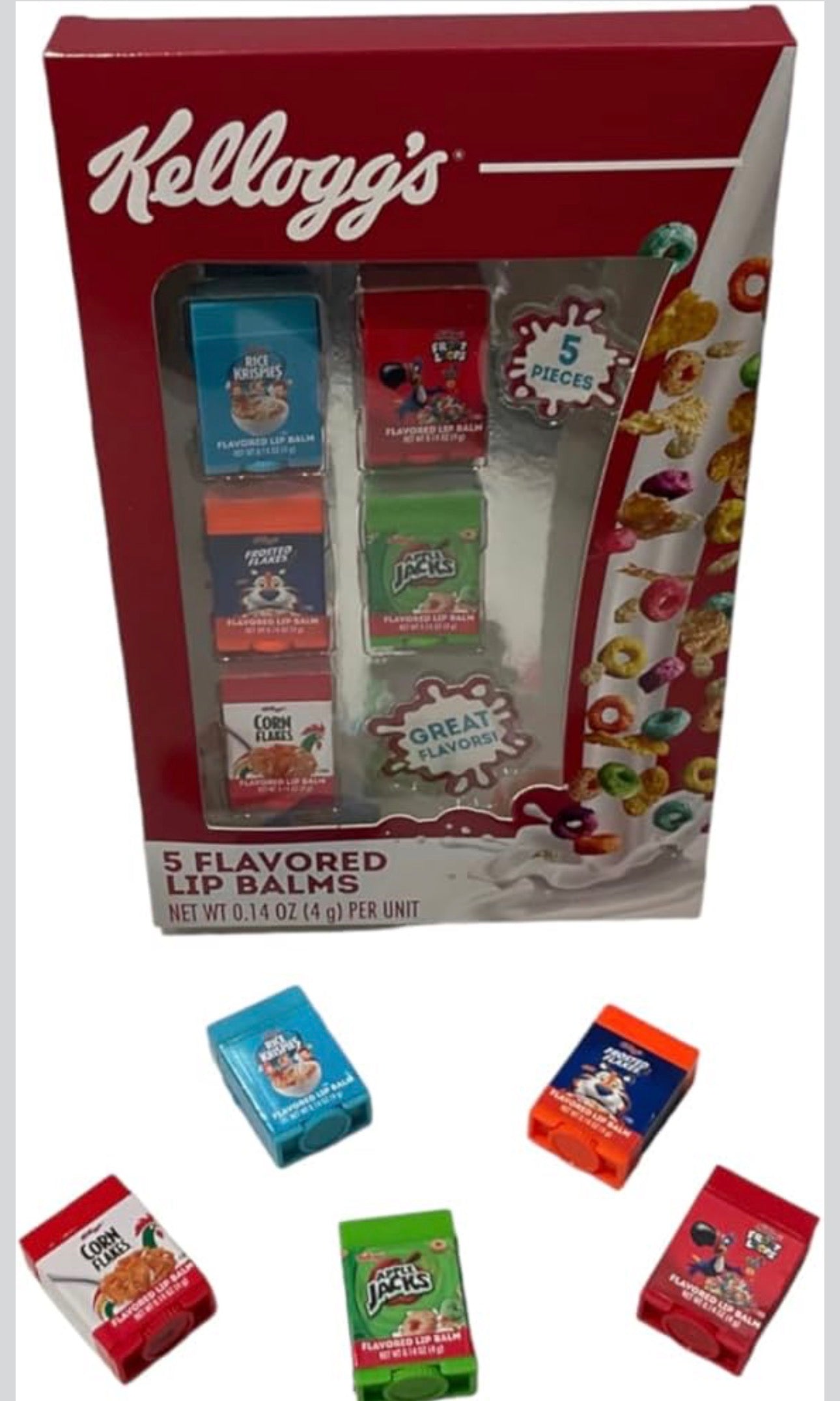 PRETTY NOTES KELLOGS LIP BAL