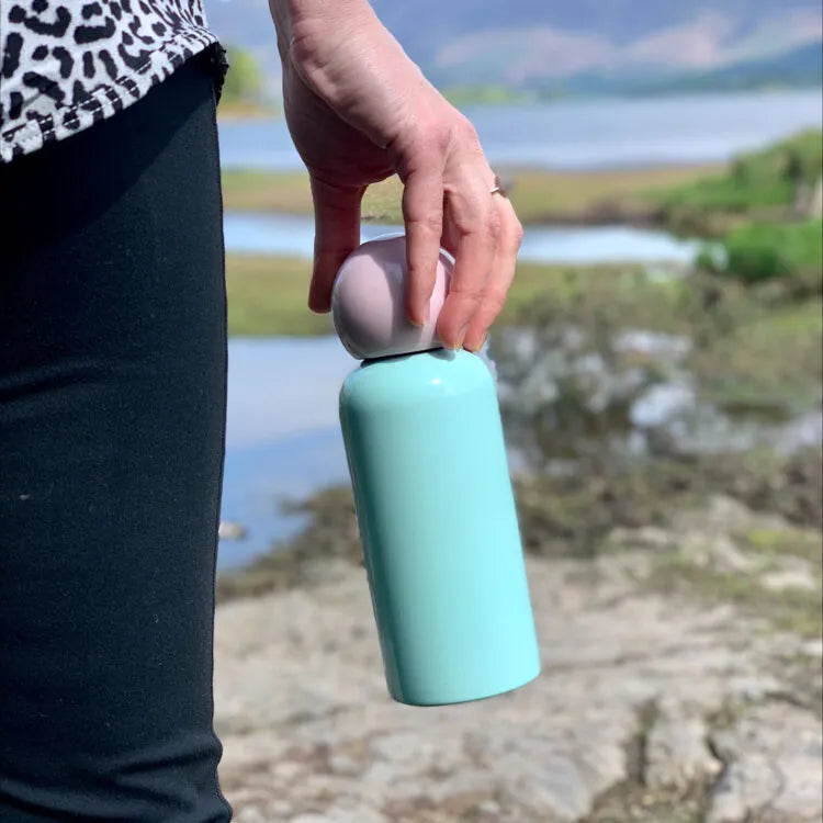 Botella Lund London 500 ml Mint  & Pink