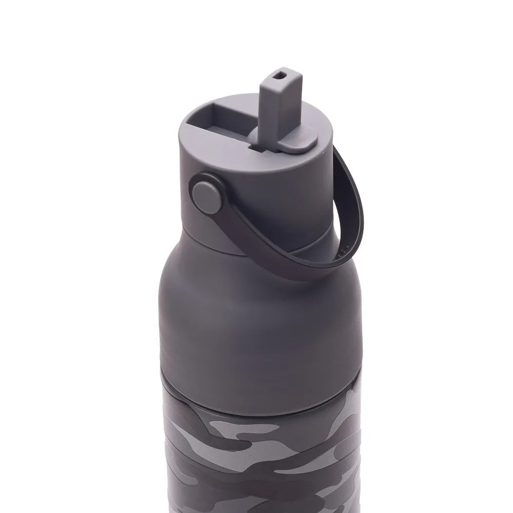 Botella Lund London 500 ml Gris Camuflaje