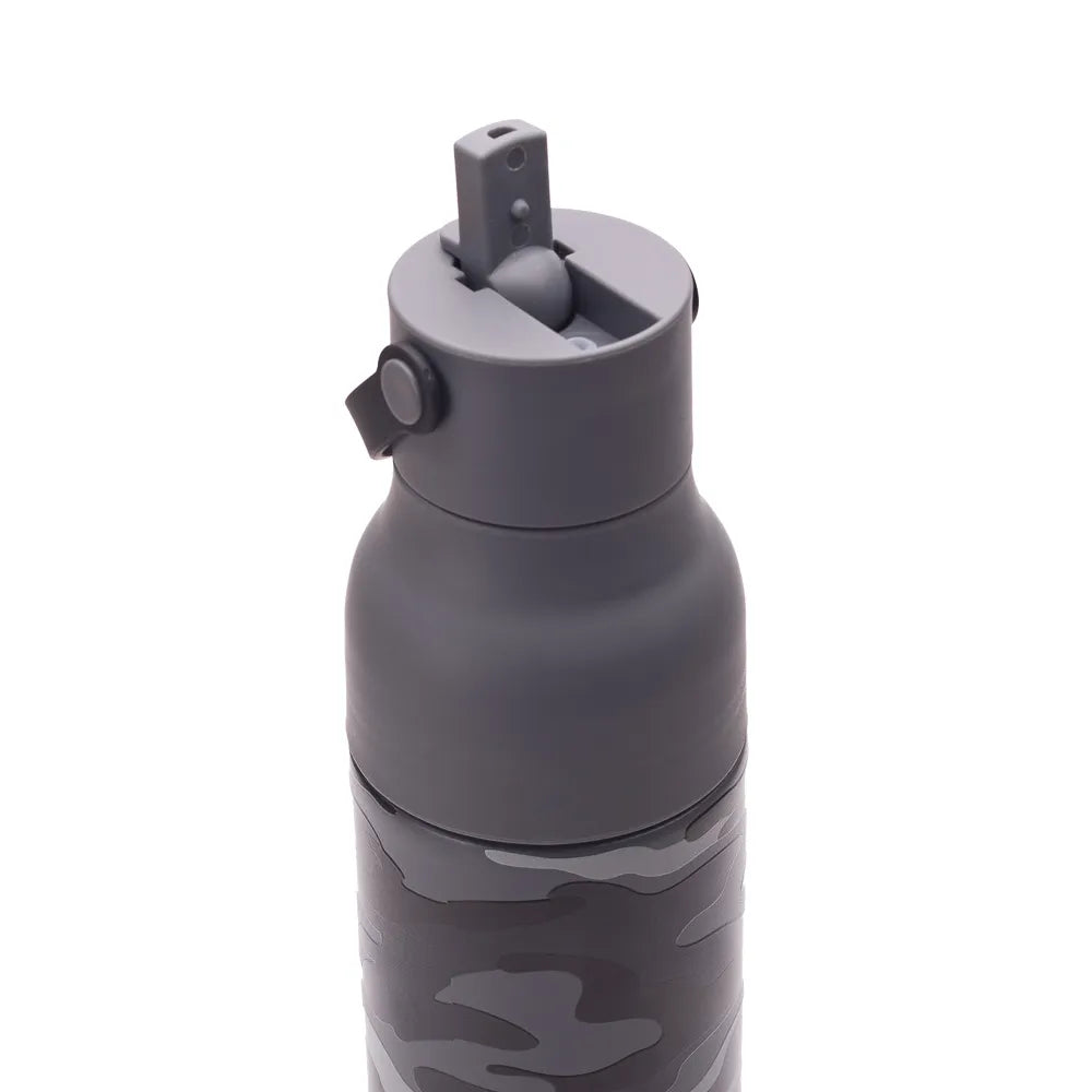 Botella Lund London 500 ml Gris Camuflaje