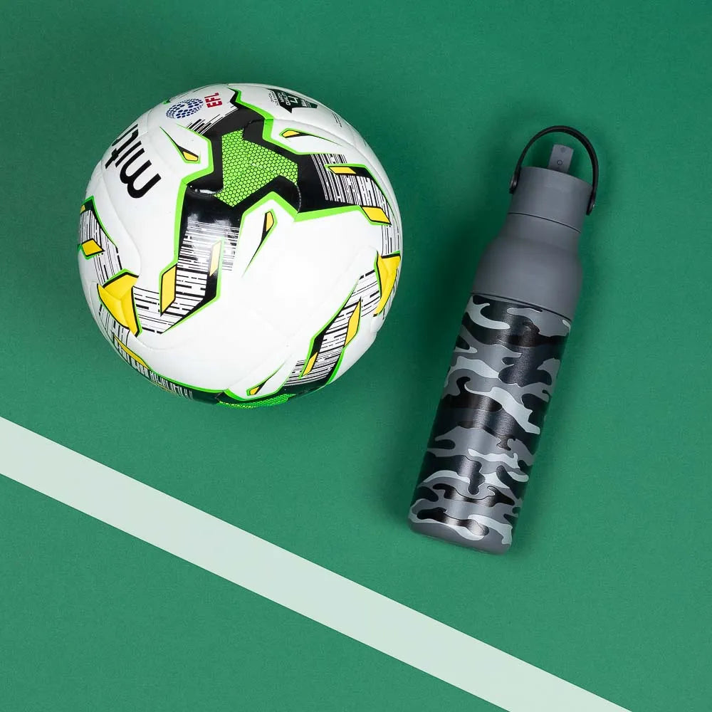 Botella Lund London 500 ml Gris Camuflaje