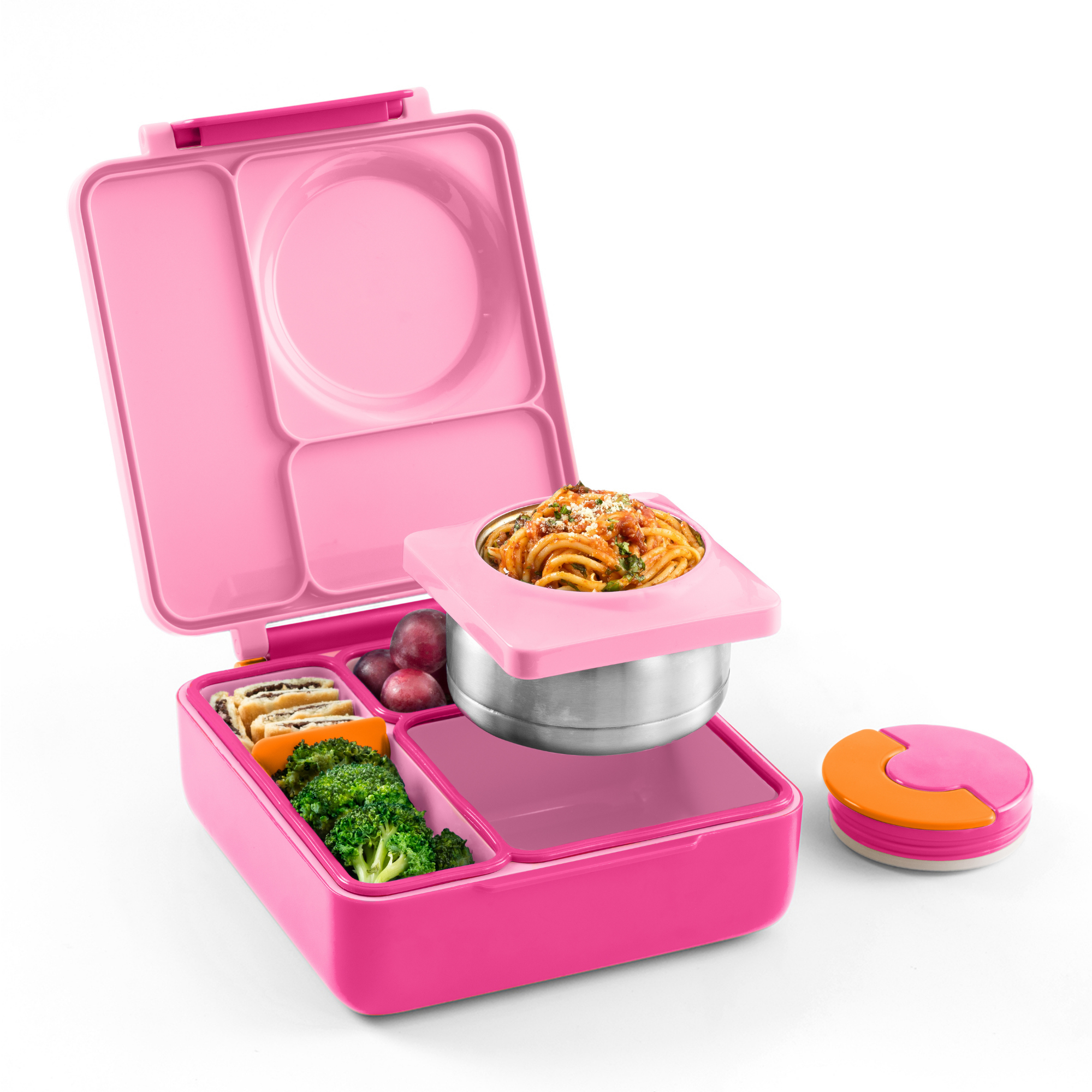 PREVENTA Lonchera Térmica Omiebox Bento Box con Aislamiento Térmico Rosa Pastel