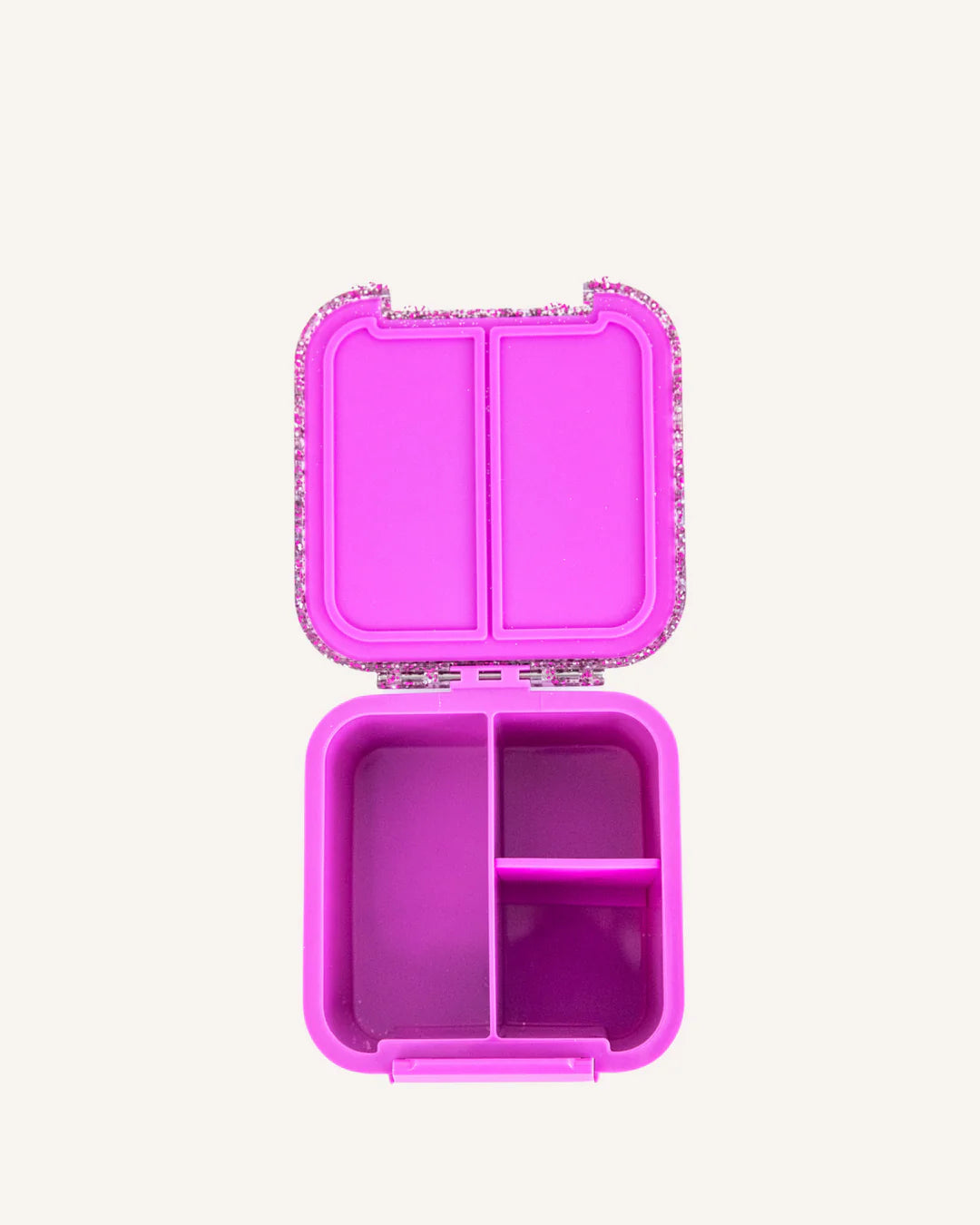 Lonchera MONTII Lunch Box Bento Two Kids Glitter Rosa