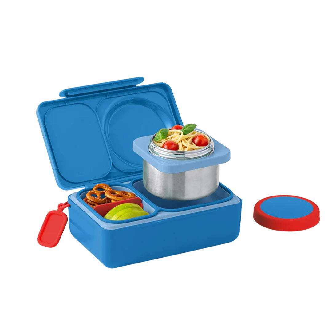 PREVENTA Lonchera Omiebox Up con Aislamiento Térmico Azul