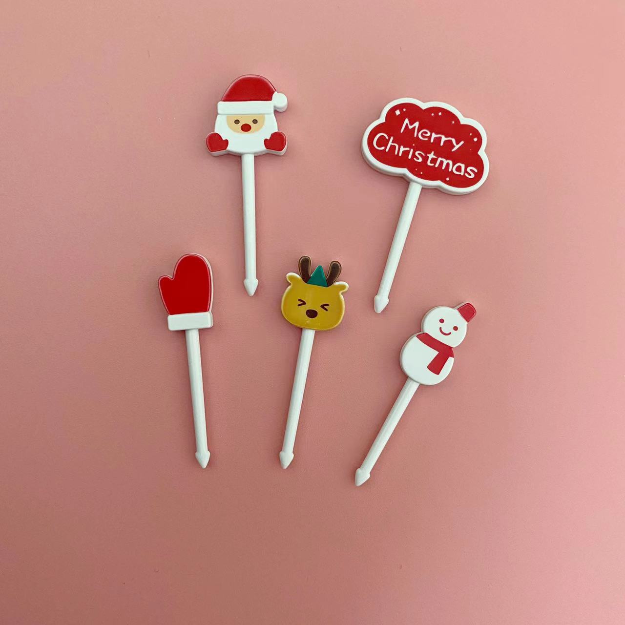 Palillos Merry Christmas Plane Navidad