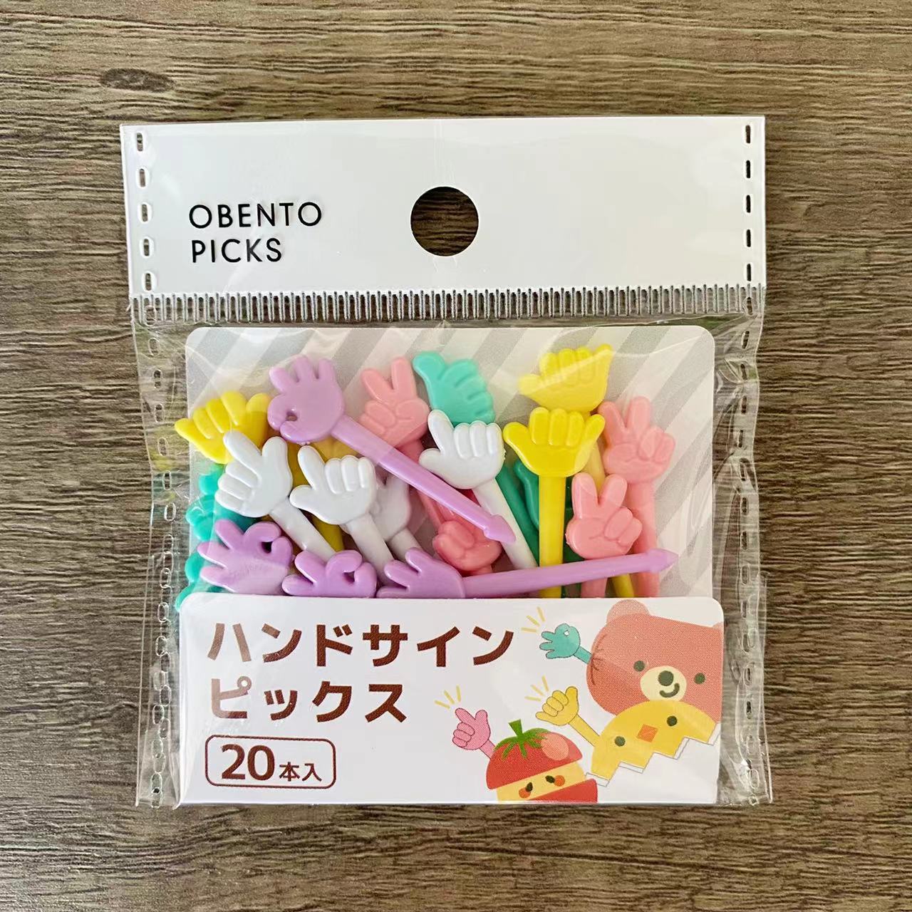 Palillos Manitas Pastel