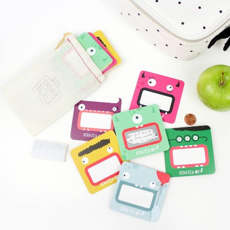 Tarjetas Lunchbox Inklings Monstruos 24 piezas