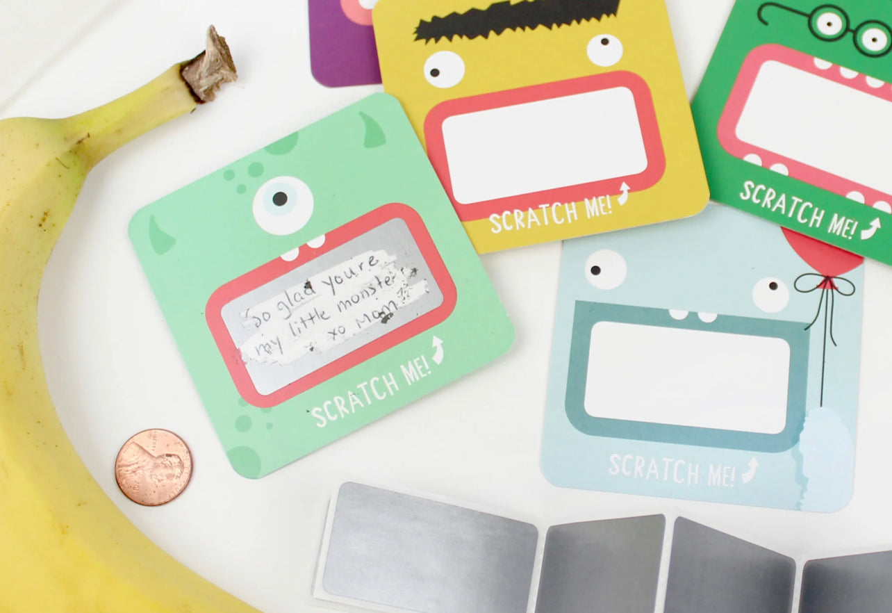 Tarjetas Lunchbox Inklings Monstruos 24 piezas