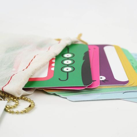 Tarjetas Lunchbox Inklings Monstruos 24 piezas