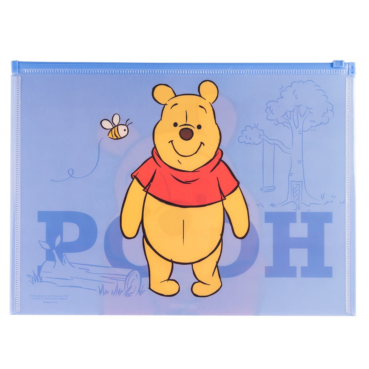 PRETTY NOTES SOBRE A4 ZIP POOH
