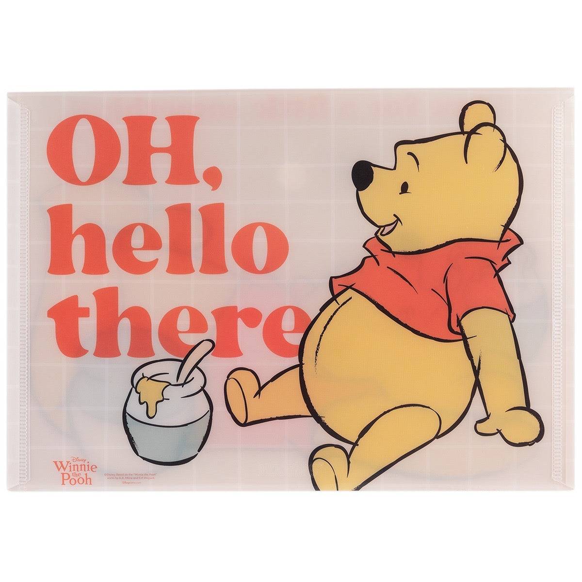 PRETTY NOTES Sobre con boton A5 Pooh