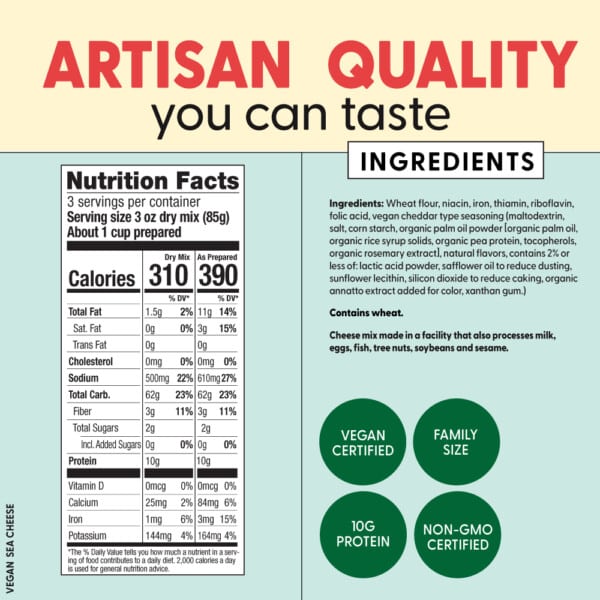 Pasta Pastabilities Vegan Mac & cheese 255g