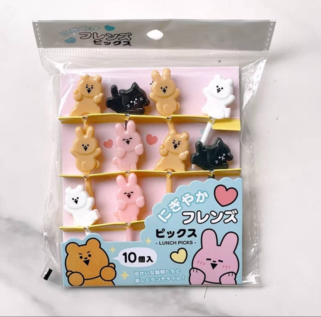 Palillos Ositos, Conejos y Gatos