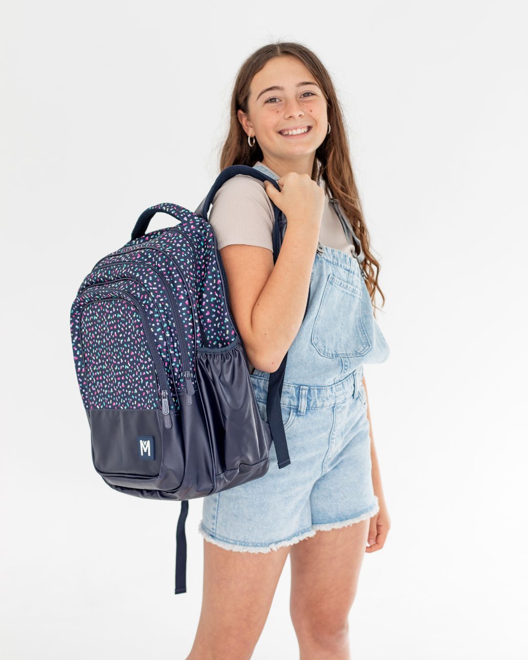 Backpack MONTII Confetti con cierre