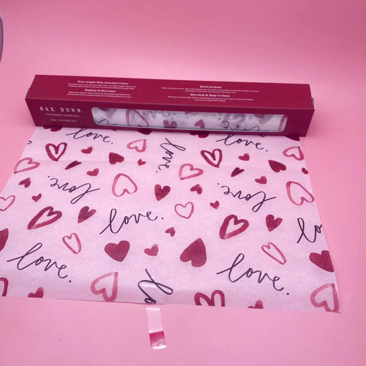 Papel Cooking Sheet Love