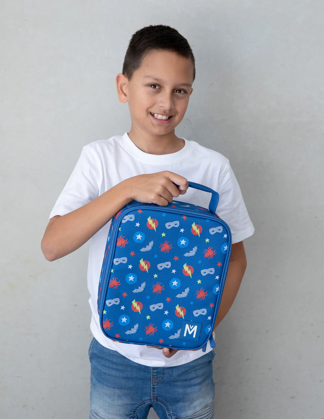 Lonchera MONTII Grande Térmica Kids Superhero