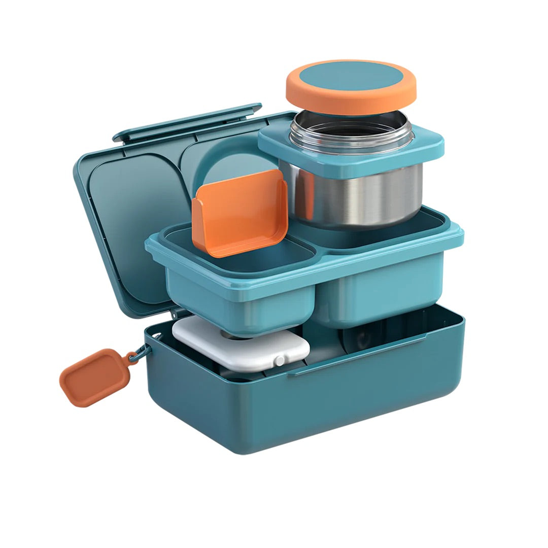 PREVENTA - Lonchera Omiebox Up con Aislamiento Térmico Aqua