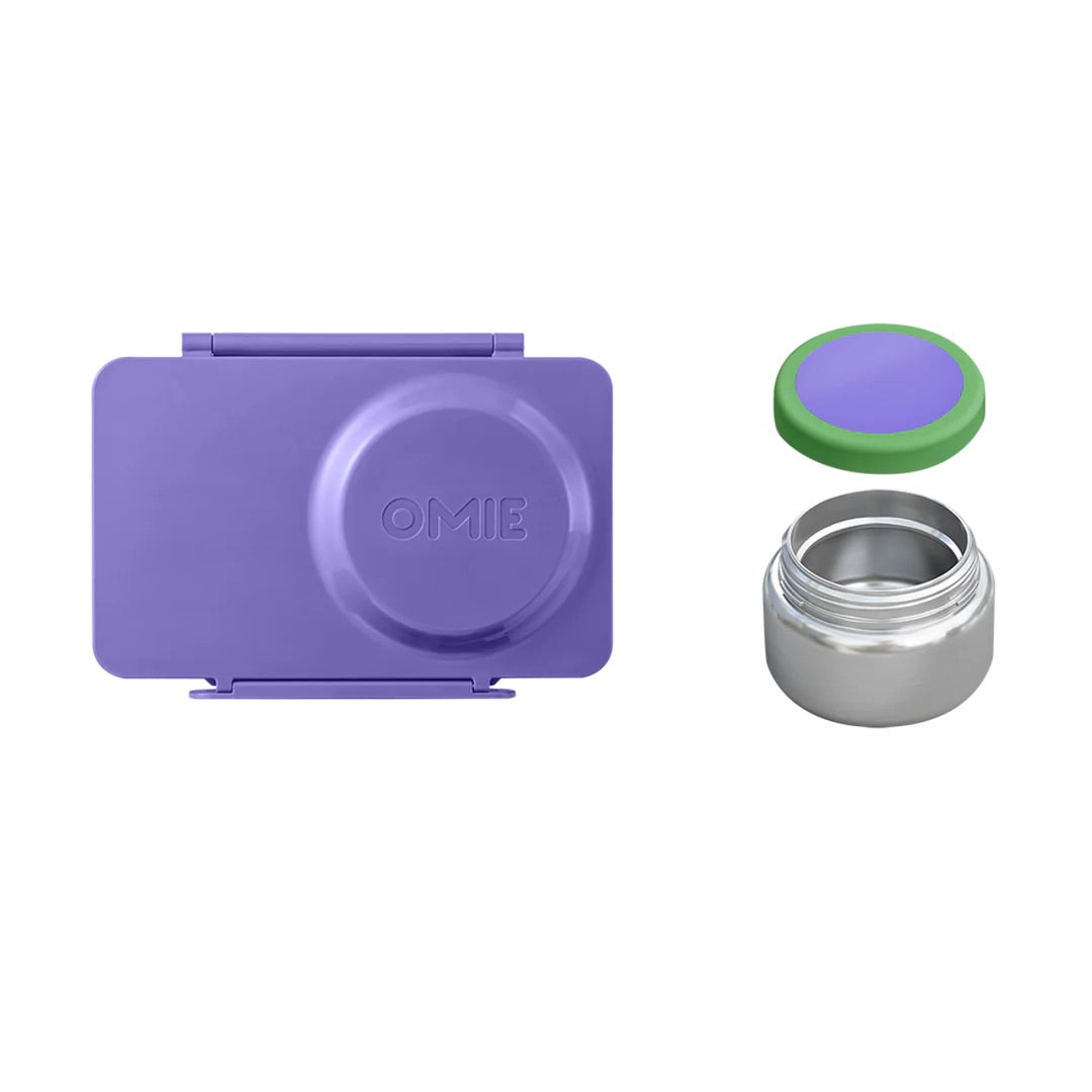 PREVENTA Lonchera Omiebox Up con Aislamiento Térmico Morado