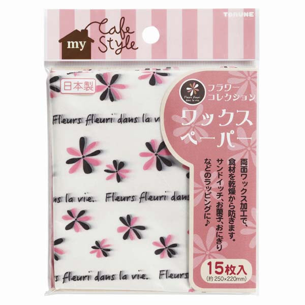 Papel Encerado Wax Paper Flores