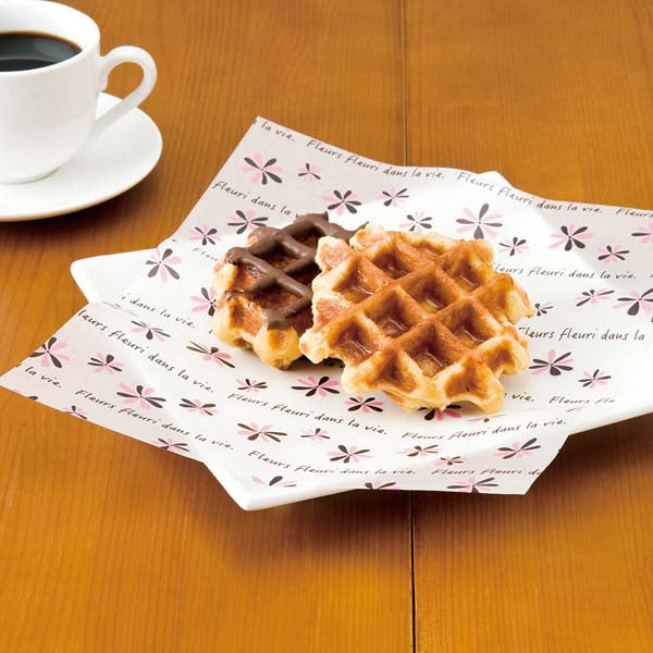 Papel Encerado Wax Paper Flores