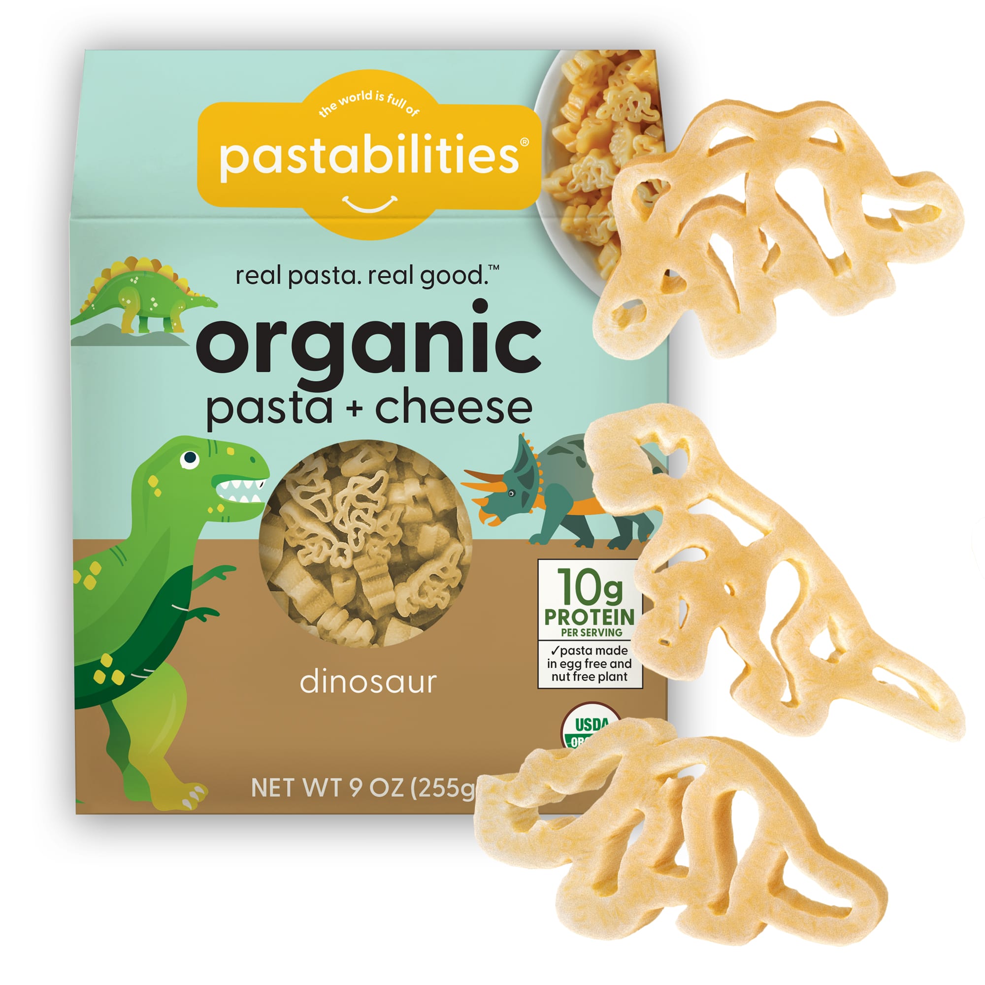 Pasta Pastabilities Organic pasta + cheese 255g