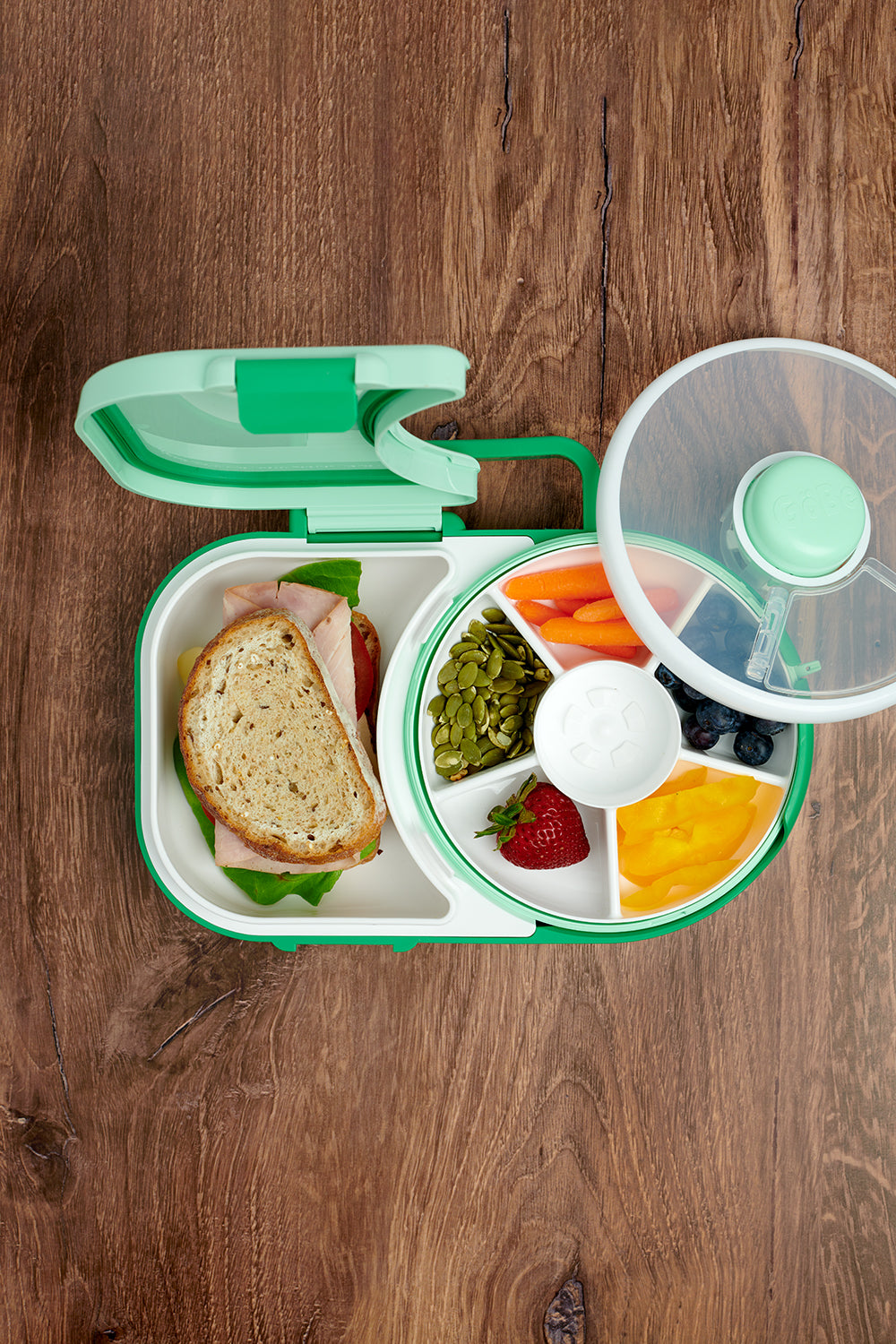 PREVENTA -GoBe Kids Lonchera LunchBox Verde