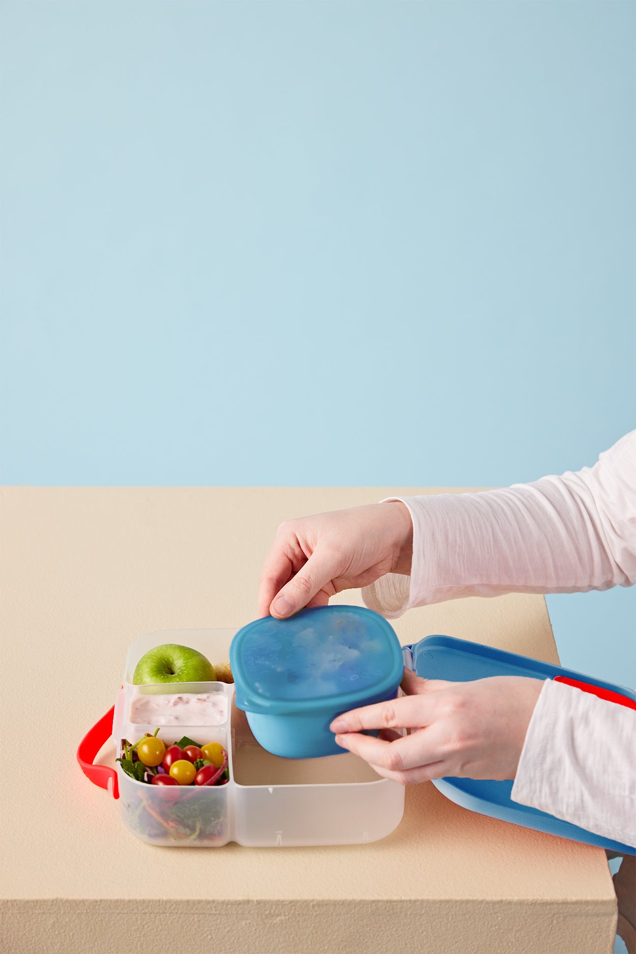 BBox Silicon Lunch Tub Contenedor Tapa Azul