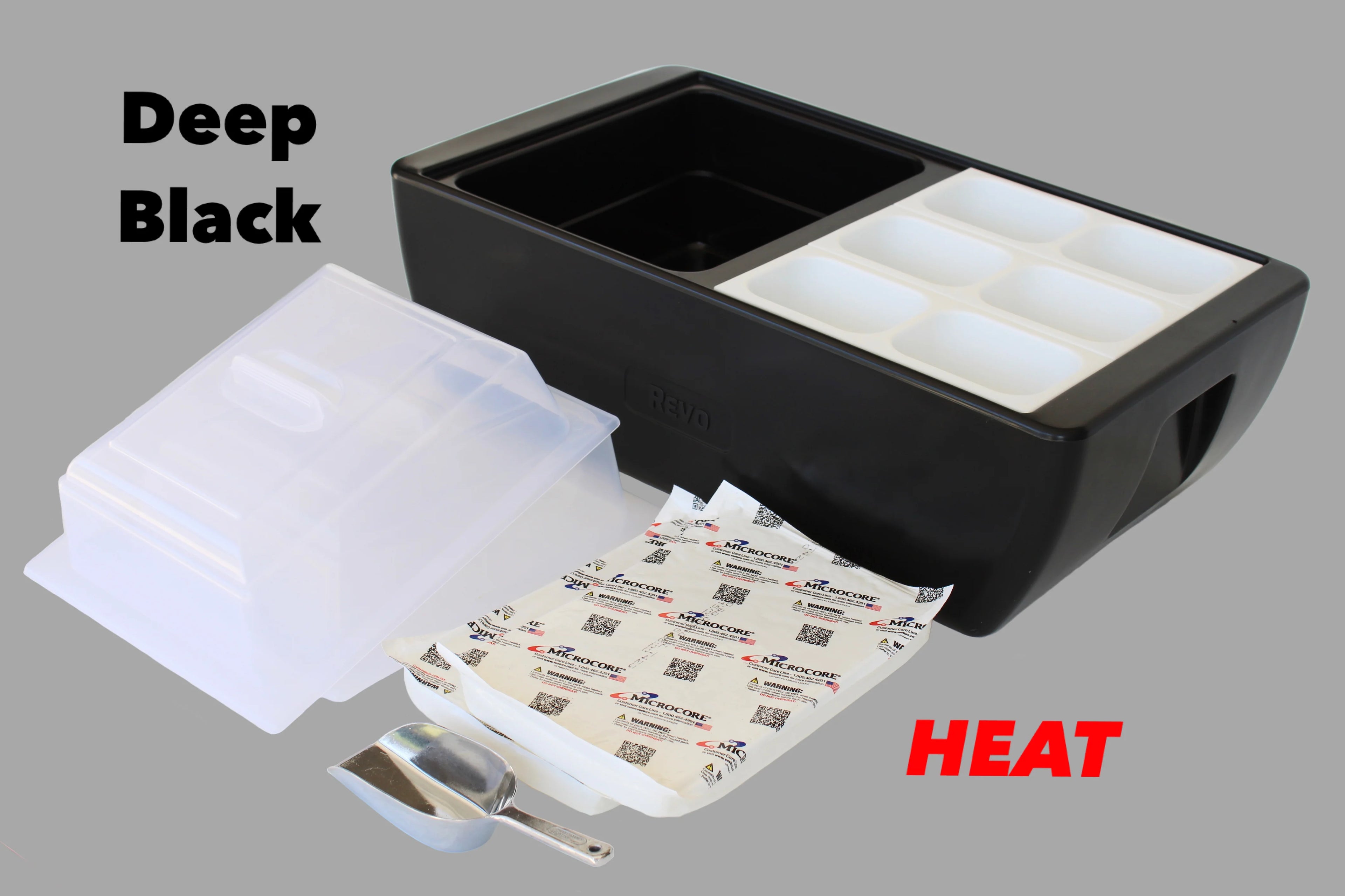Pre Order - Revo Dubler Heater Flameless Chafer and Cooler Negra