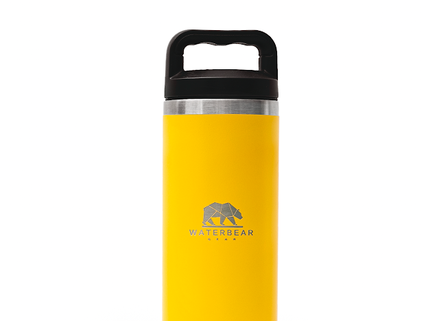 Termo Waterbear 532 ml Amarillo