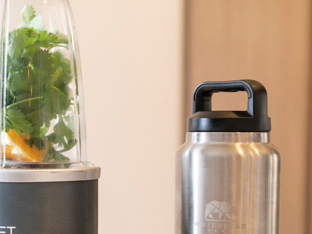 Termo Waterbear 1 Litro Plata