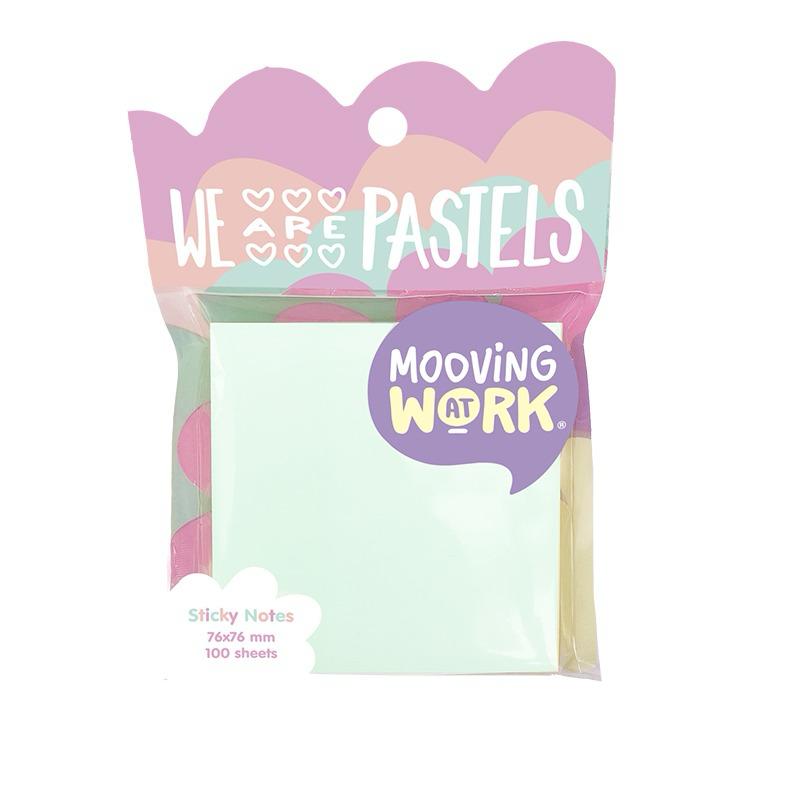 PRETTY NOTES MAW Pastel - Notas Adhesivas 76x76 100 hjs.