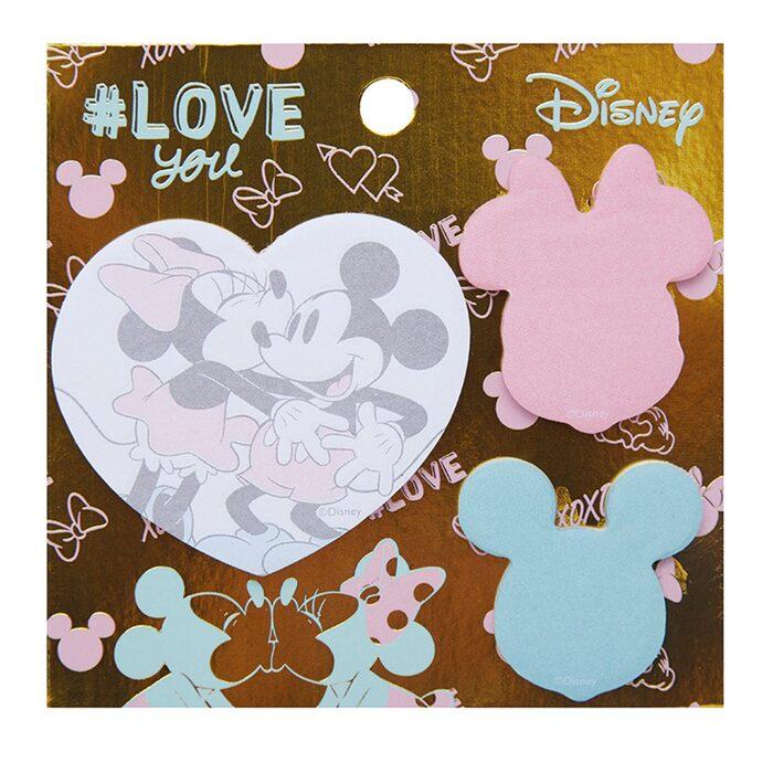 Mickey&Minnie Shaped sticky notes