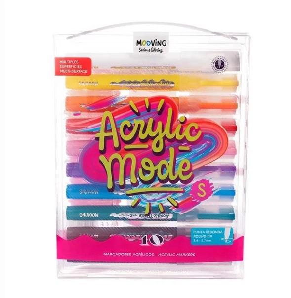 PRETTY NOTES Coloring-Marcadores Acrílicos x10