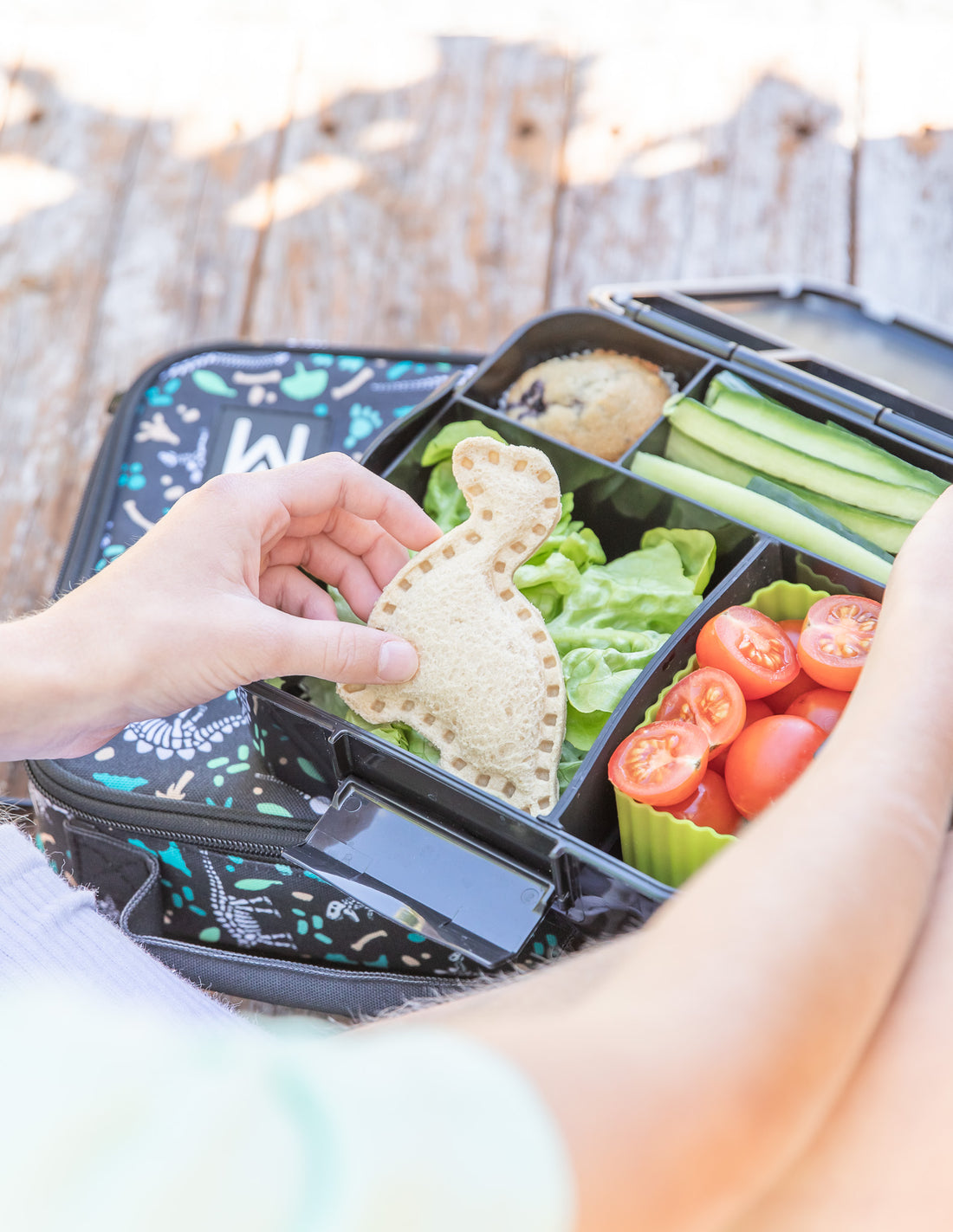 PREVENTA Lunch Punch Sandwich Pockets Dinosaurio