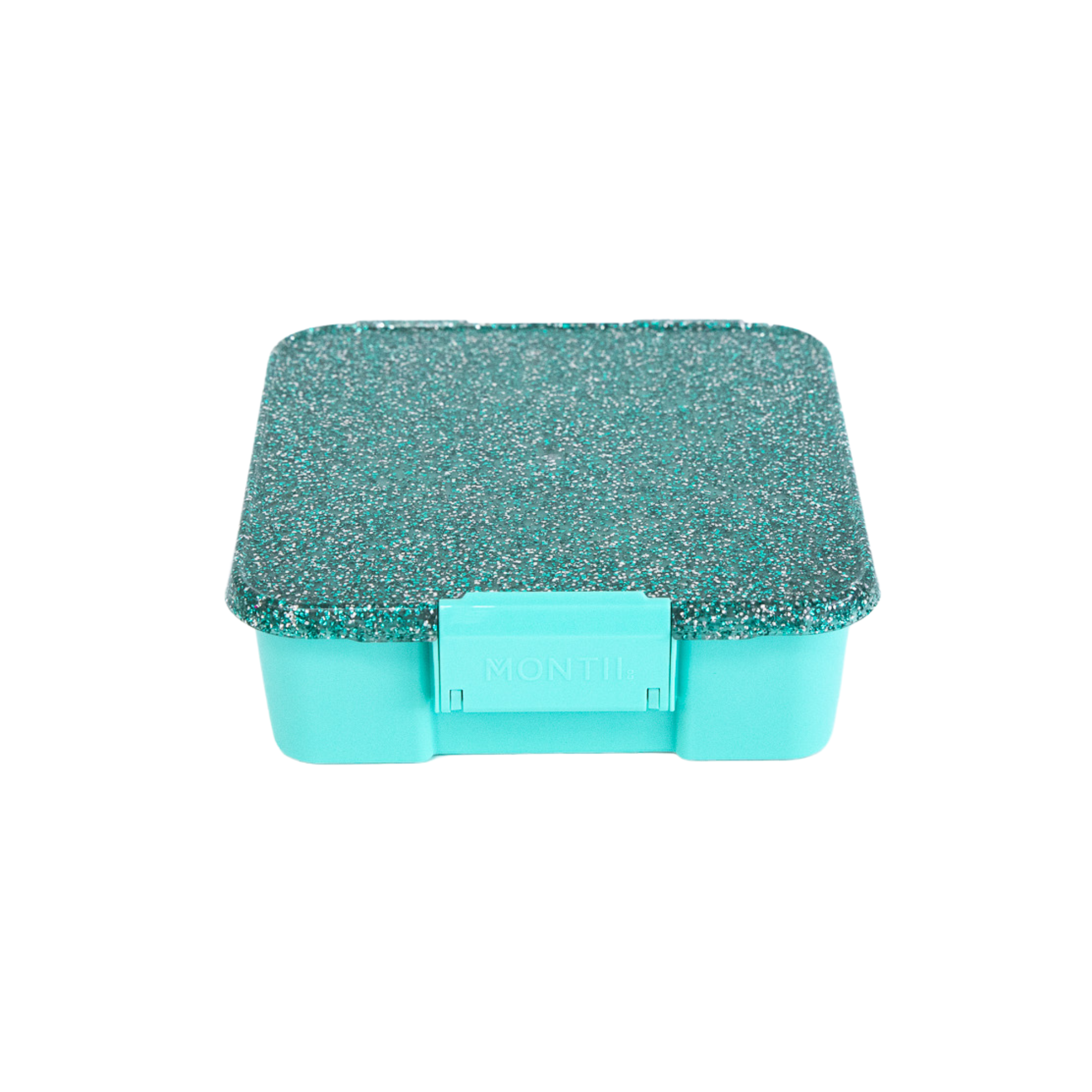 Lonchera Bento Five Glitter Turquesa