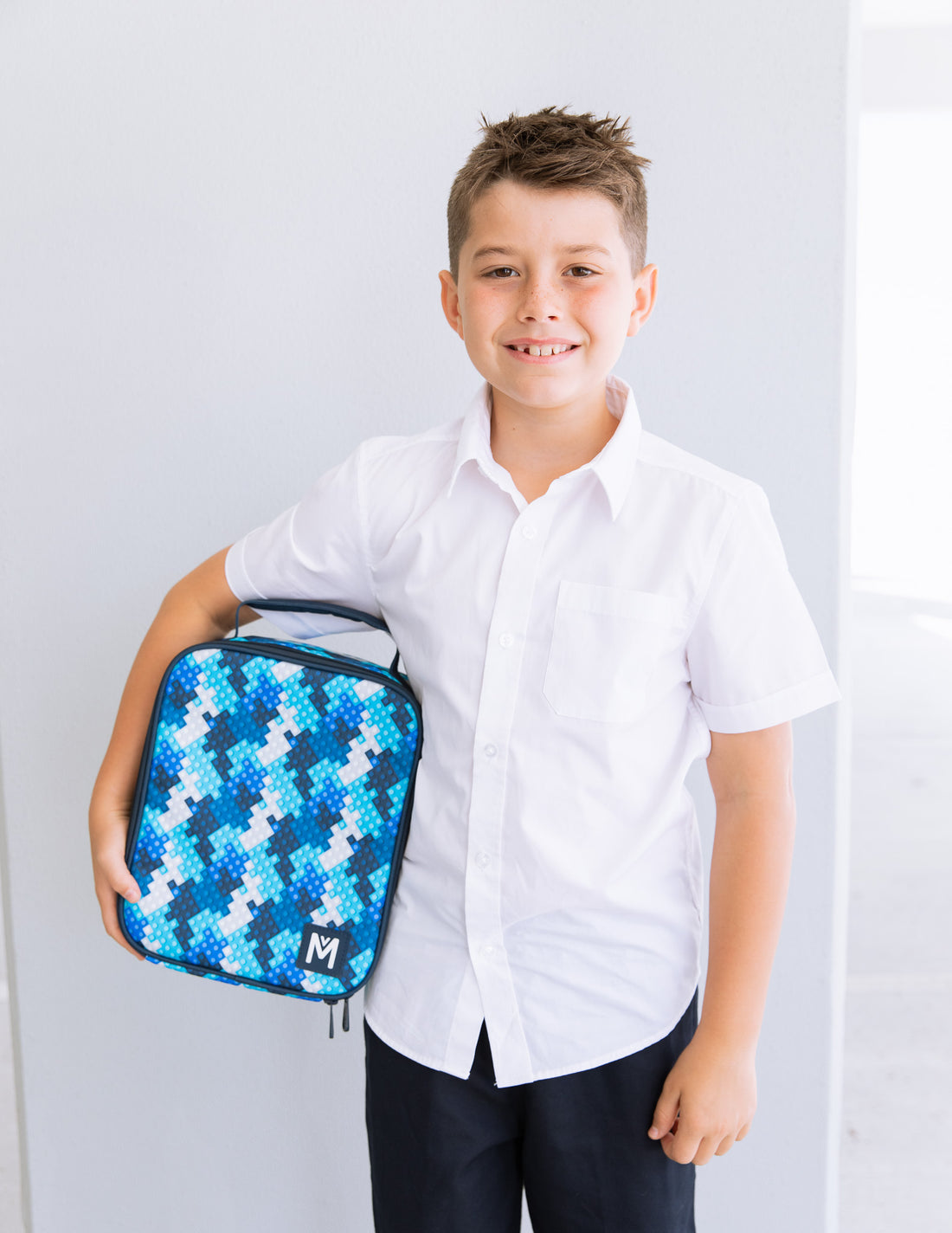 Lonchera MONTII Grande Térmica Kids Block Land