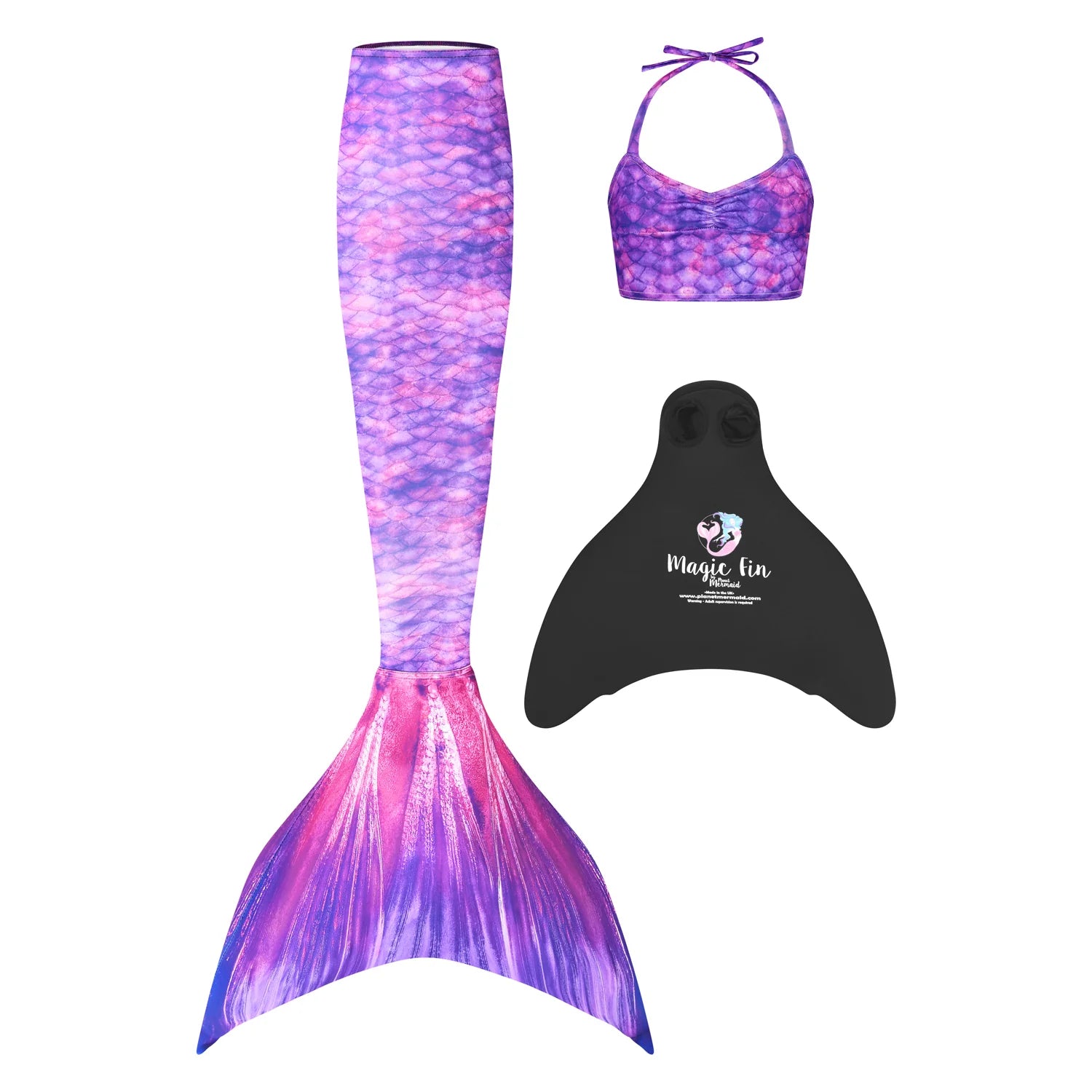 Cola de sirena Purple surf