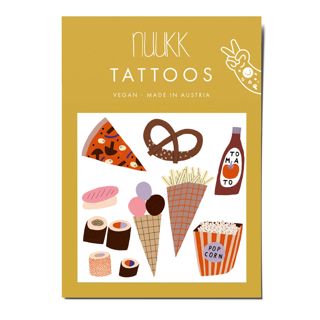 Nuuk Tattoos Veganos Fast Food