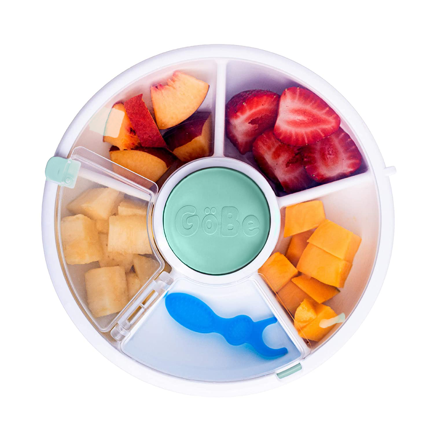 GoBe Kids Lonchera Snackbox Chico Aqua