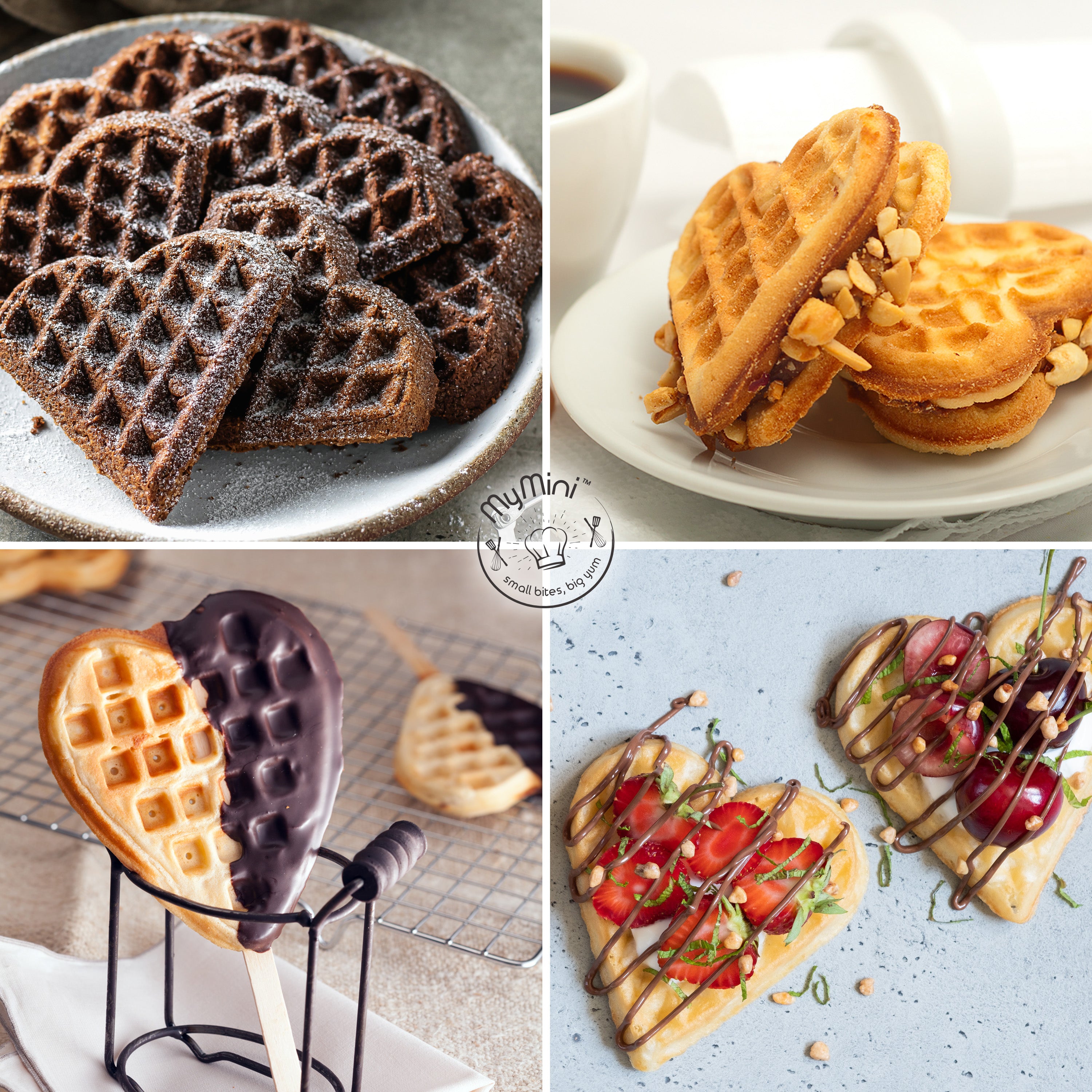 Wafflera Nostalgia My Mini Corazón
